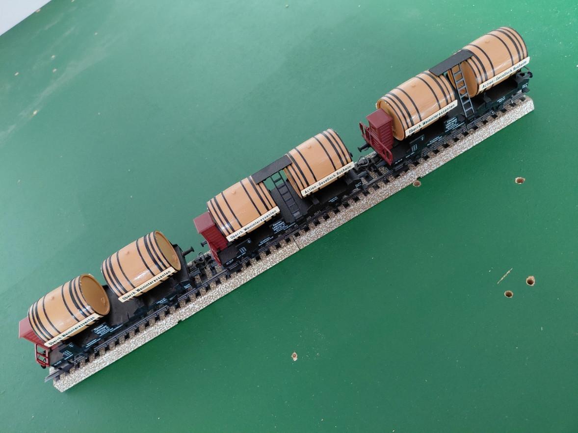 Märklin 3 wijnwagons