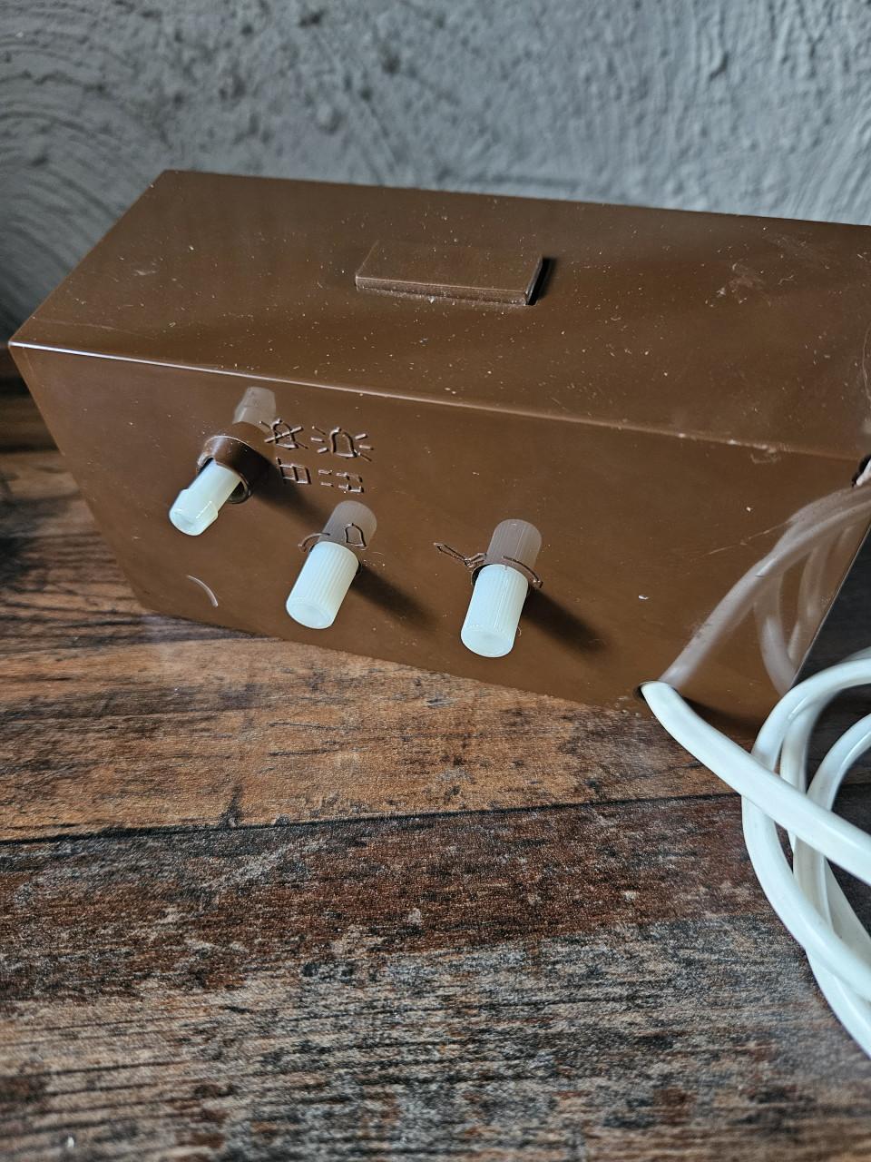 Vintage Good-Old-Electric Wekker - Bruin