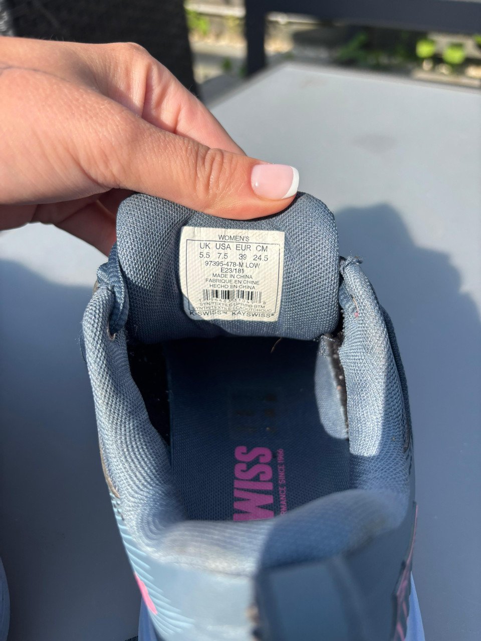 Tennis schoenen K swiss