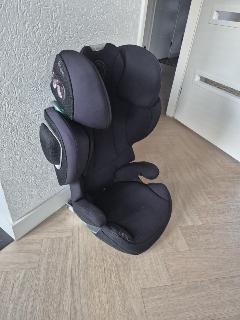 Cybex Solution Z I-Fix autostoel in de kleur Deep Black te koop