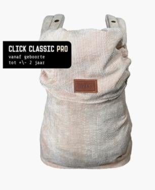 ByKay draagzak ribstof voor baby's izgst - Beige