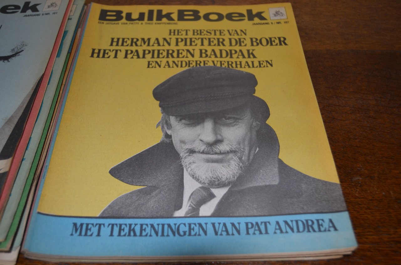 20 Bulkboeken en literatuurkranten w.o 100e BB 1979/'80