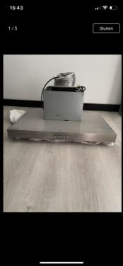 Electrum schouwafzuigkap