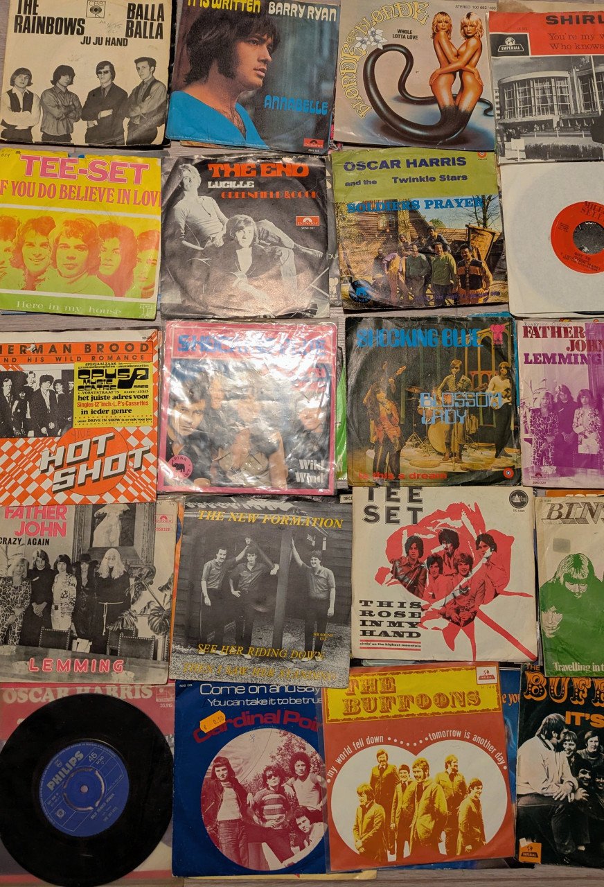 Partij: Engelstalige jukebox vinyl singles ( 125 )