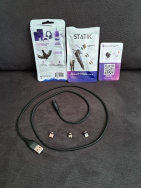 Roterende magnetische oplaadkabel