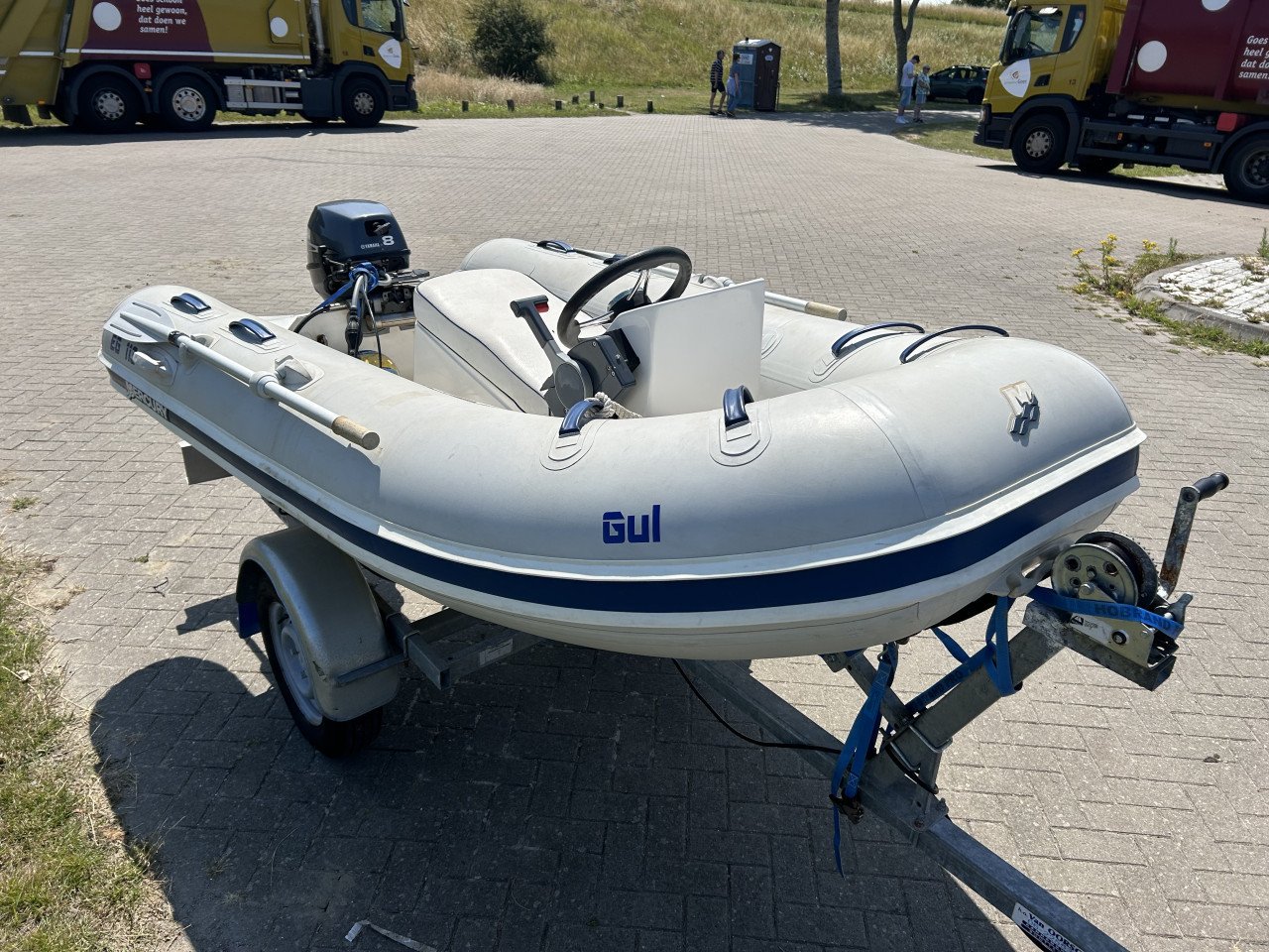Mercury rib je met 8pk Yamaha