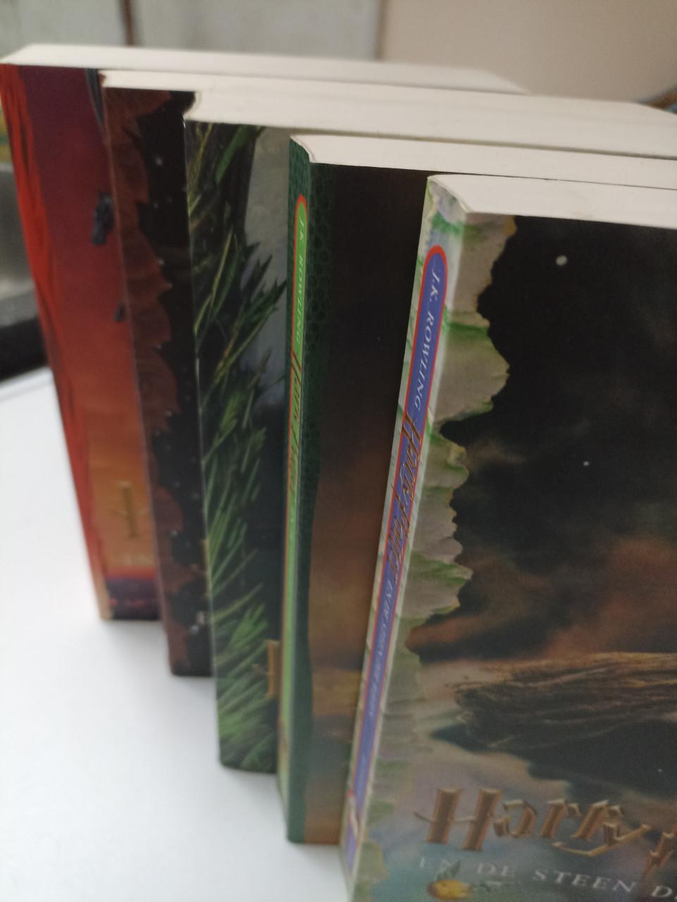 Harry Potter boeken 5 stuks