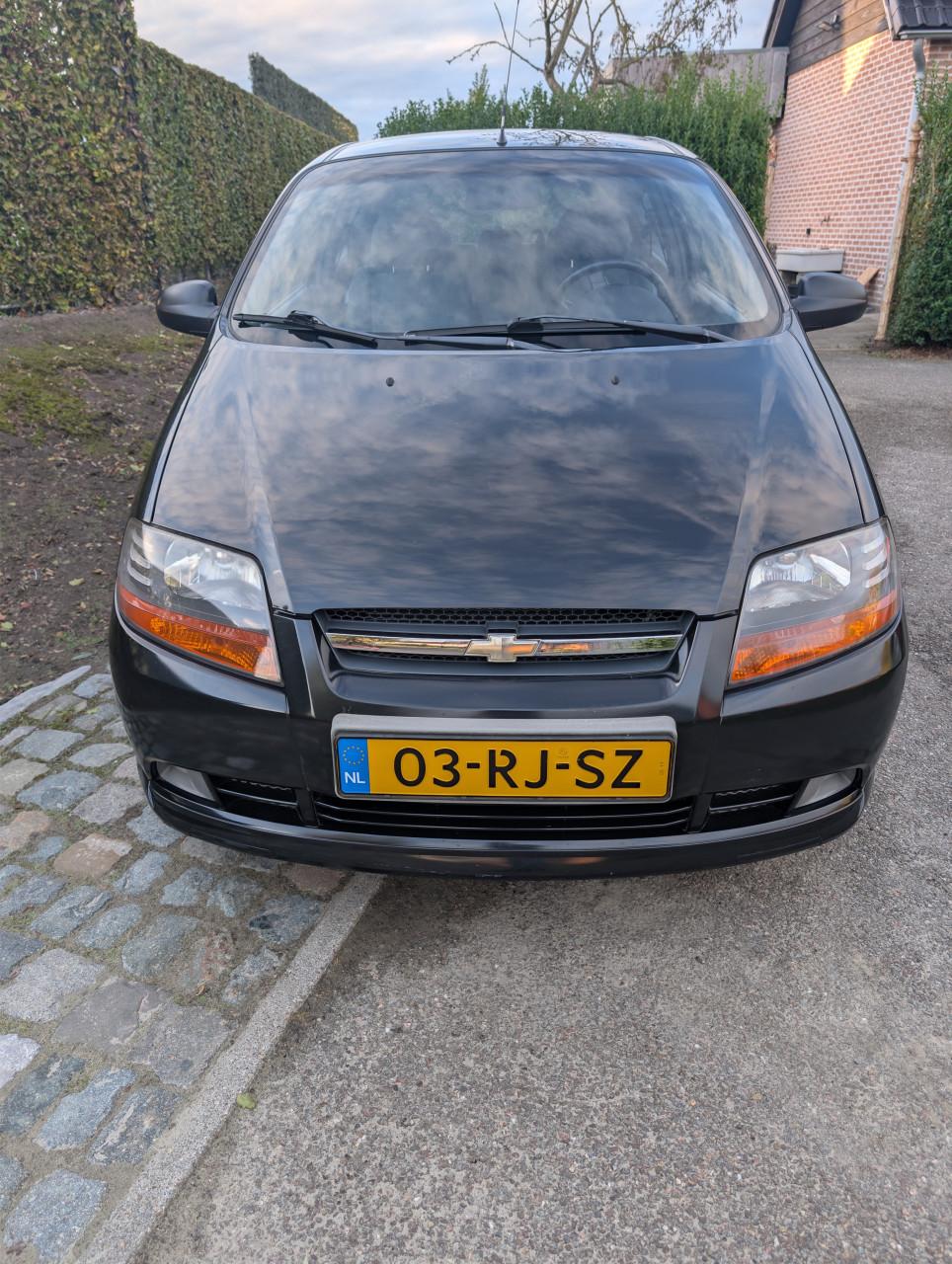 Chevrolet Kalos 1.4 automaat, zwart, 24.001 km, APK 04-2027