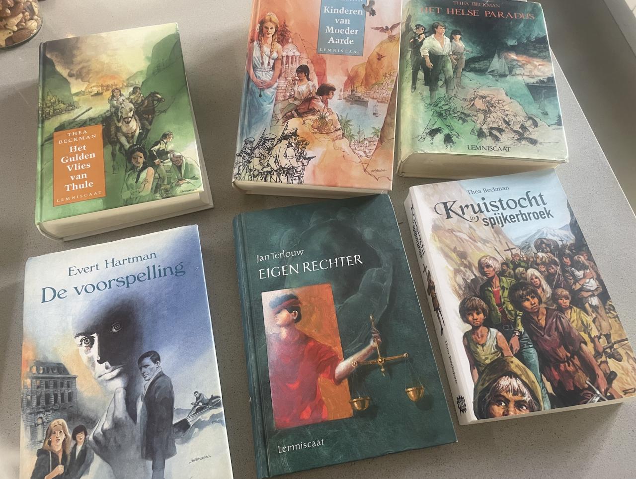 Jeugd/Kinderboeken Beckman, Terlouw, Hartman (af te halen in Middelburg)