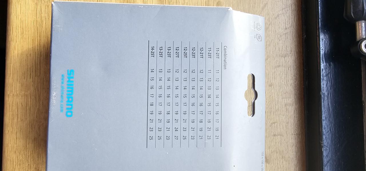 Shimano Ultegra racefiets casette