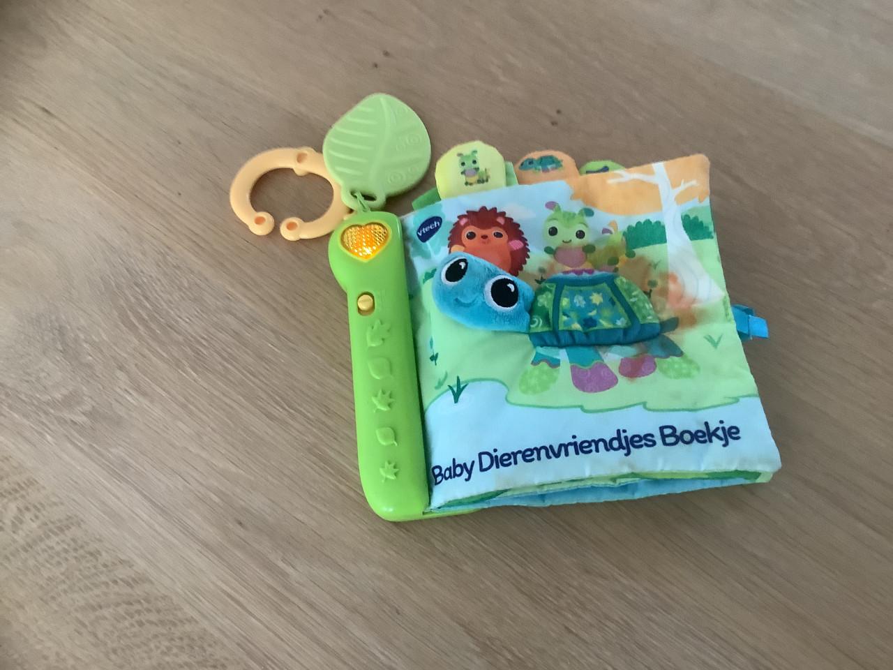 V Tech Baby Dierenvriendjesboek, met geluid en liedjes