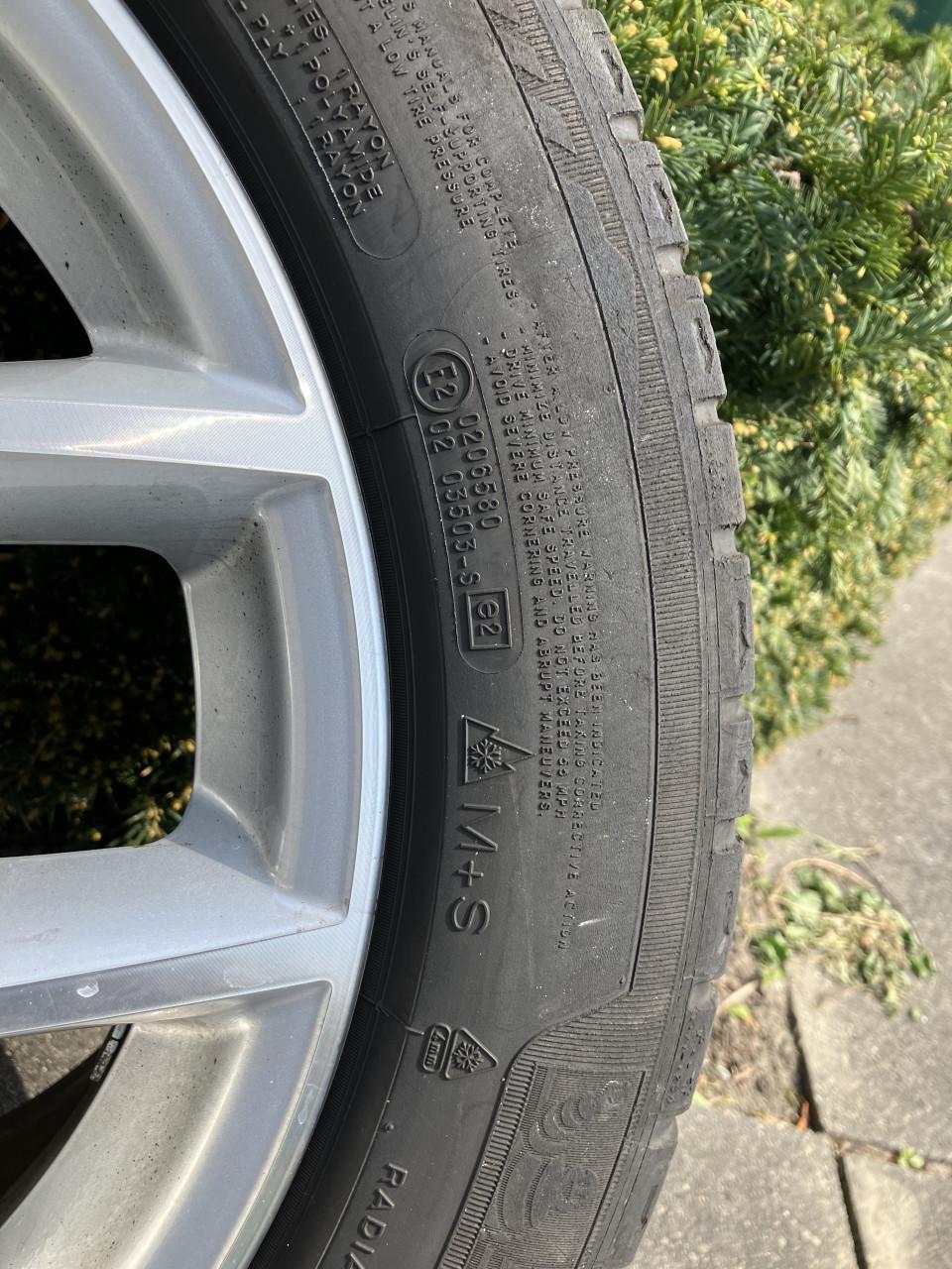 Orginele BMW velgen met winterbanden