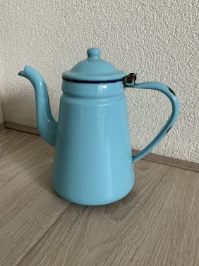 Emaille koffiepot
