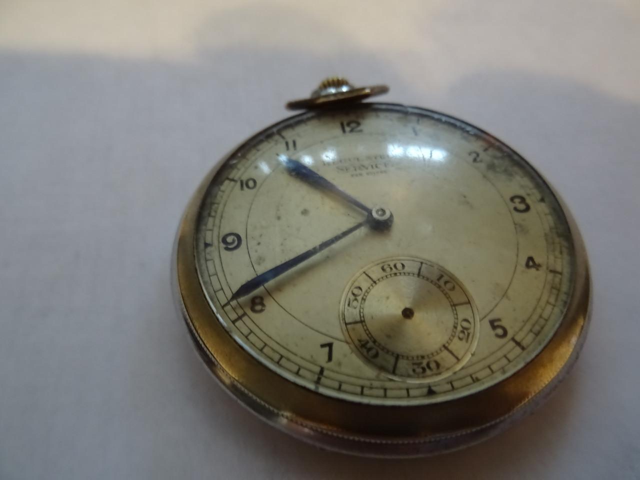 Te koop gebruikte zakhorloge regelateur Merk Service fabsuise voor dekenner