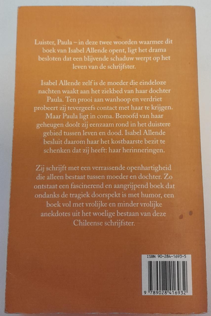 Isabel Allende - Paula.