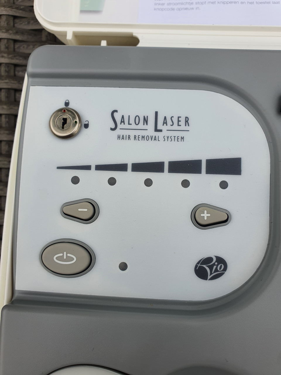 Zgan Rio Salon Laser ontharings-laserapparaat incl boekjes en koffer...