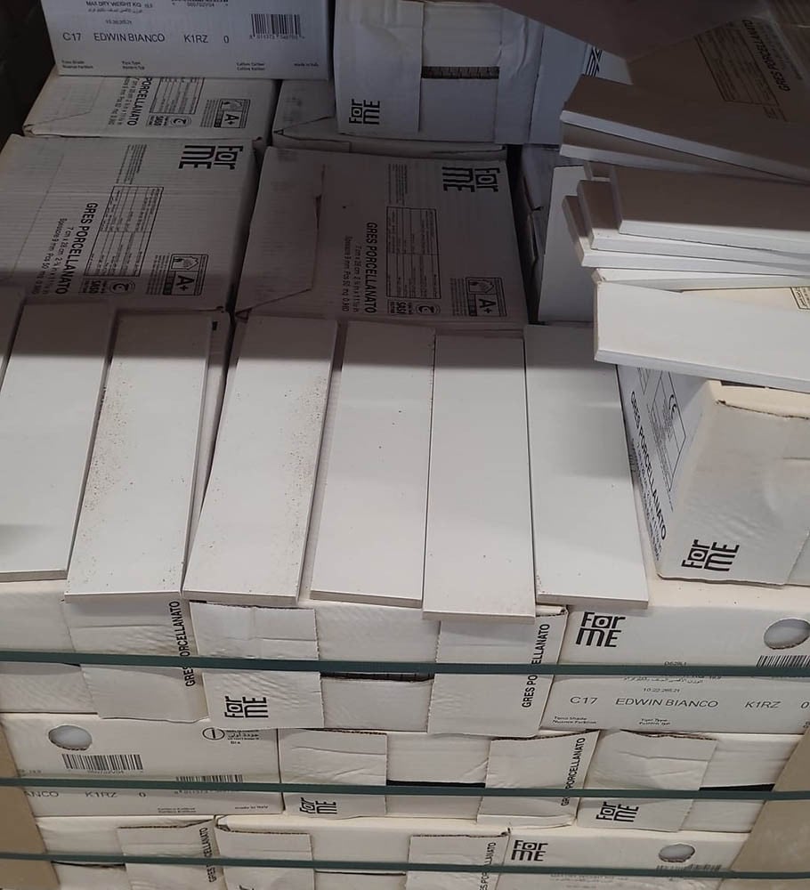 3035-227 Vintagelook tegels, wit, 7x28 cm, van € 67,88/m² voor