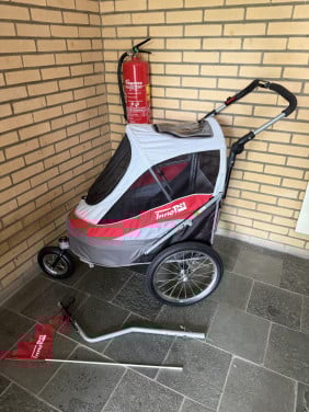 Zgan honden fietskar buggy InnoPet Sporty Dog Trailer Deluxe