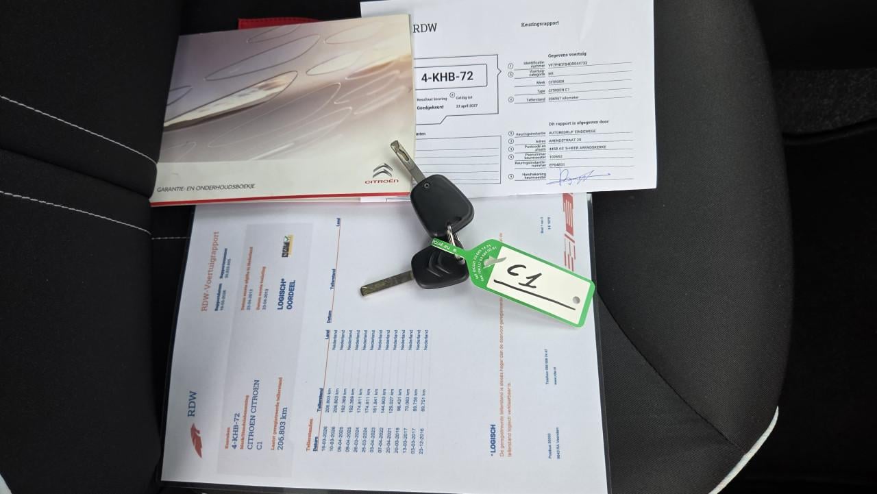 C1 in Nieuwstaat | 2013 | Facelift | 2013 | 5-Deurs | Airco | APK 03-2027