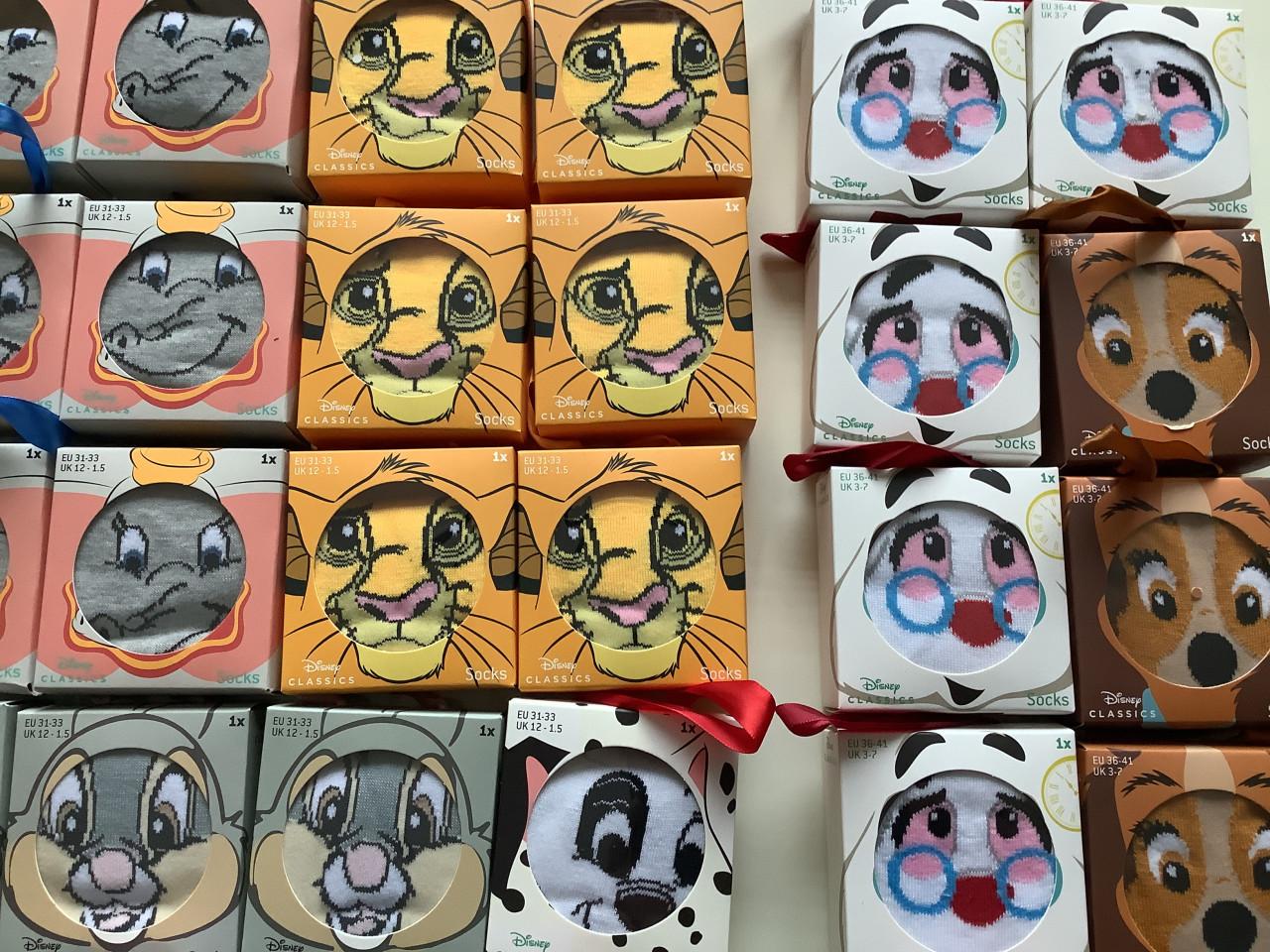 Partij mooie Disney sokken.  ( partij 52)