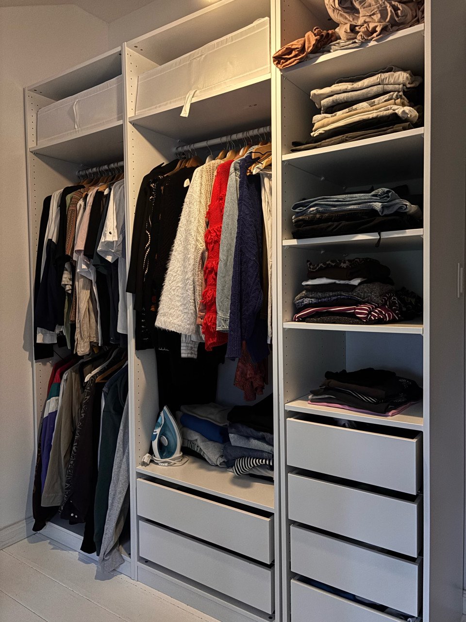 PAX kledingkasten, wit, 200x58x236