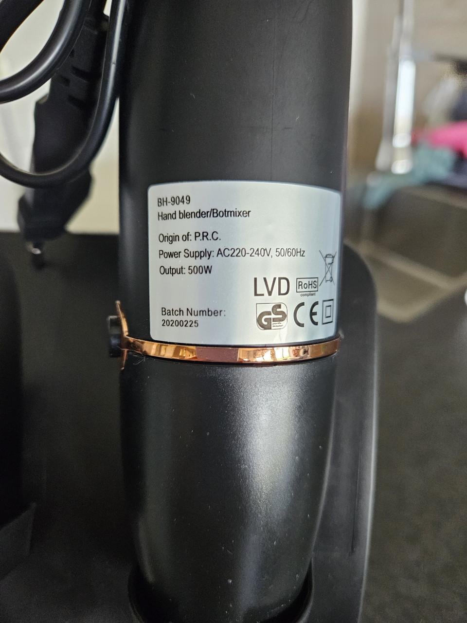 Berlinger Haus mixer +toebehoren.