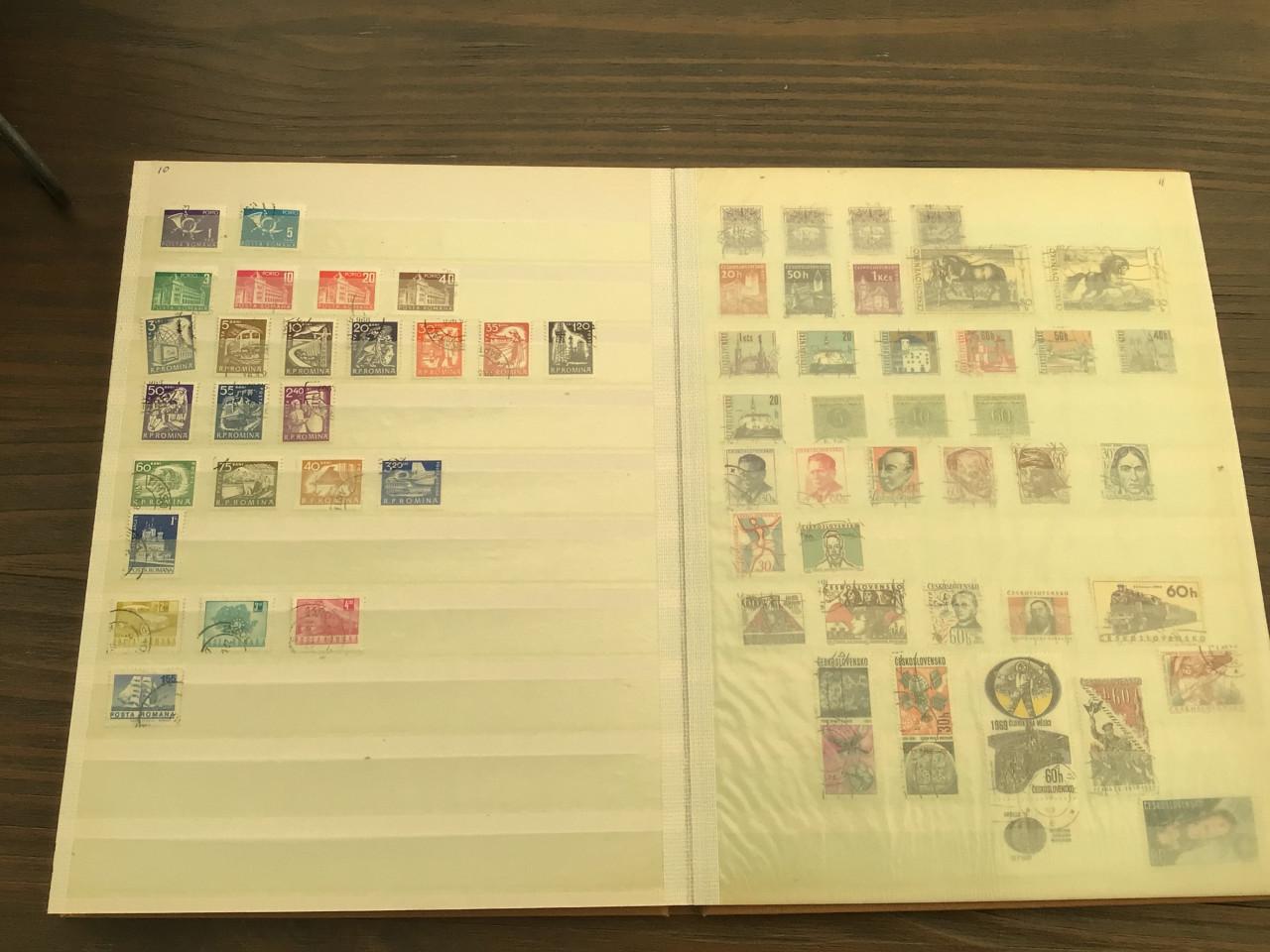 Postzegels van diverse landen