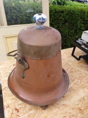 Koperen kolenpot