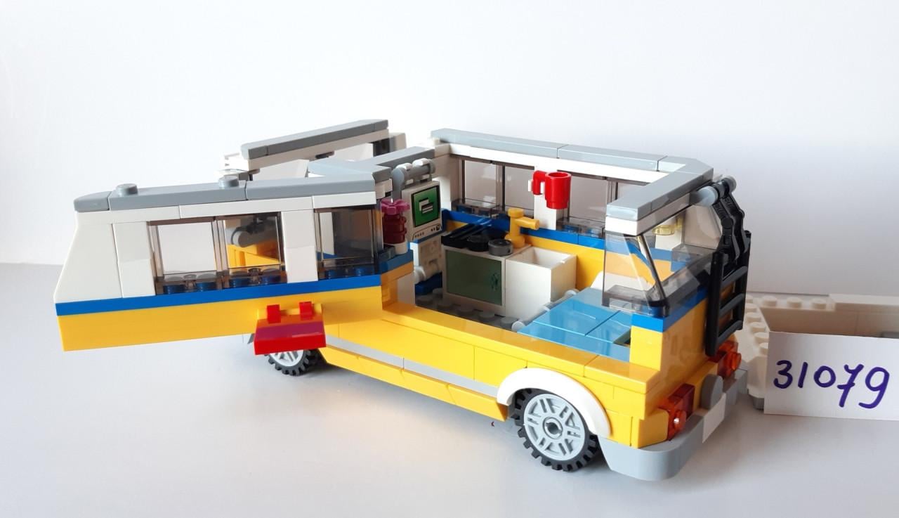 LEGO Creator 31079: Zonnig Surferbusje of strandwachttoren of strandbuggy
