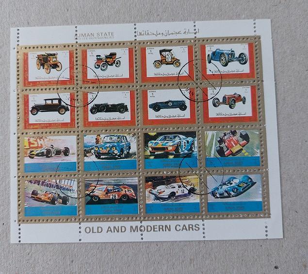 Postzegelvelletje Ajman