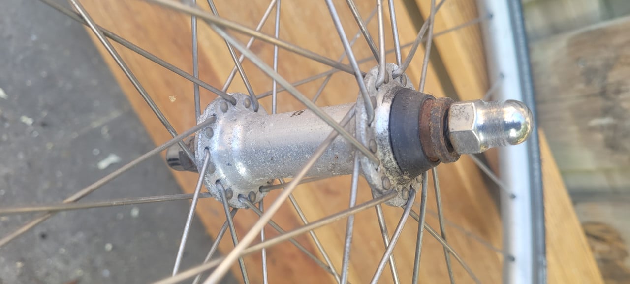 Fiets voorwiel 26inch met goede band