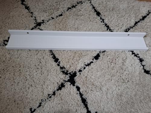 Fotoplank wit 77x10x4 cm