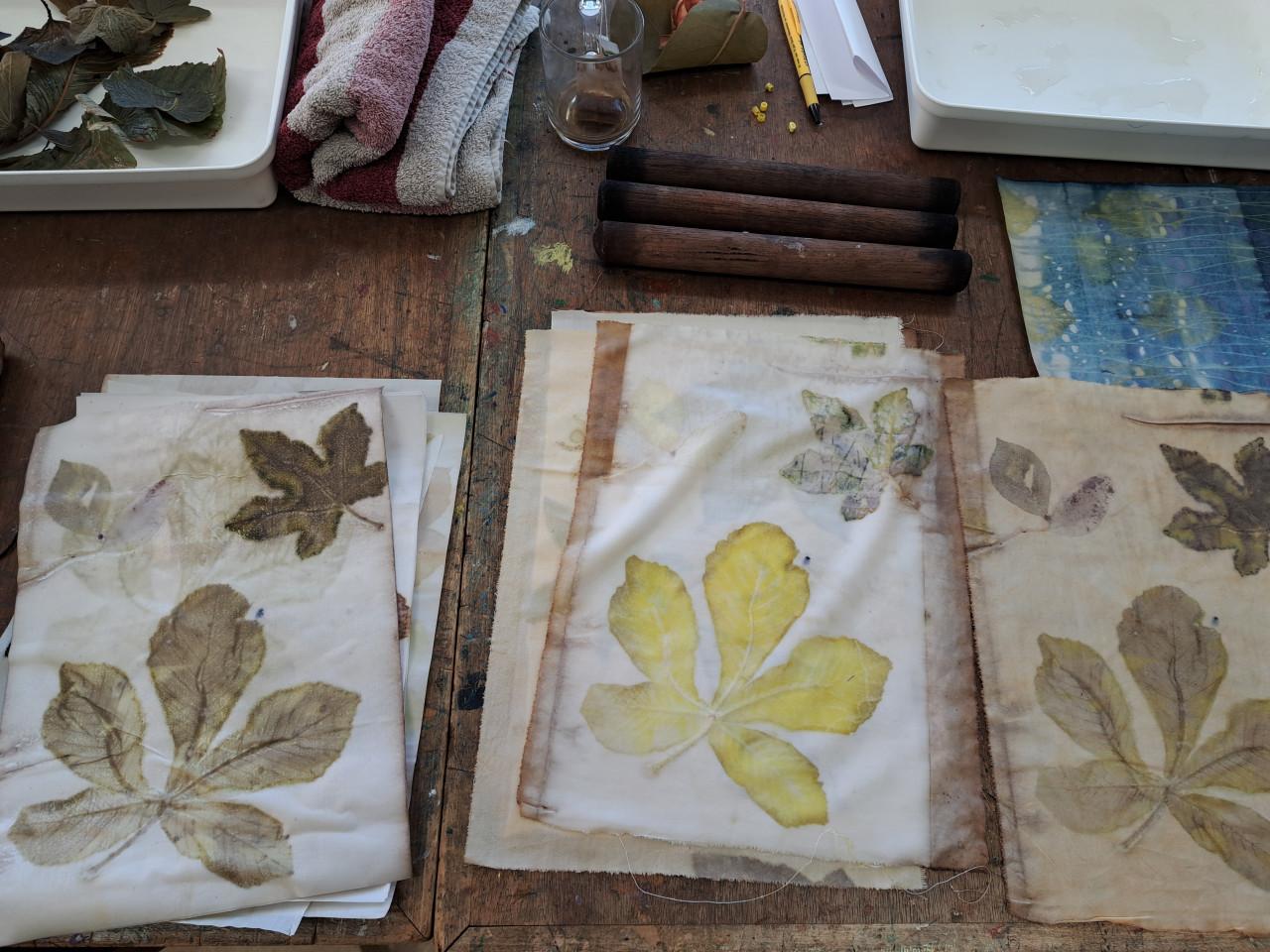 Workshop Ecoprinten in Zeeland