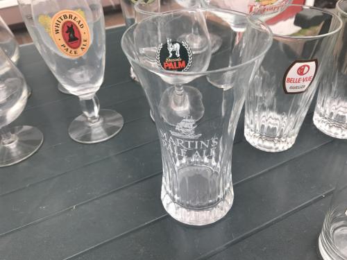 Bier,fris glazen