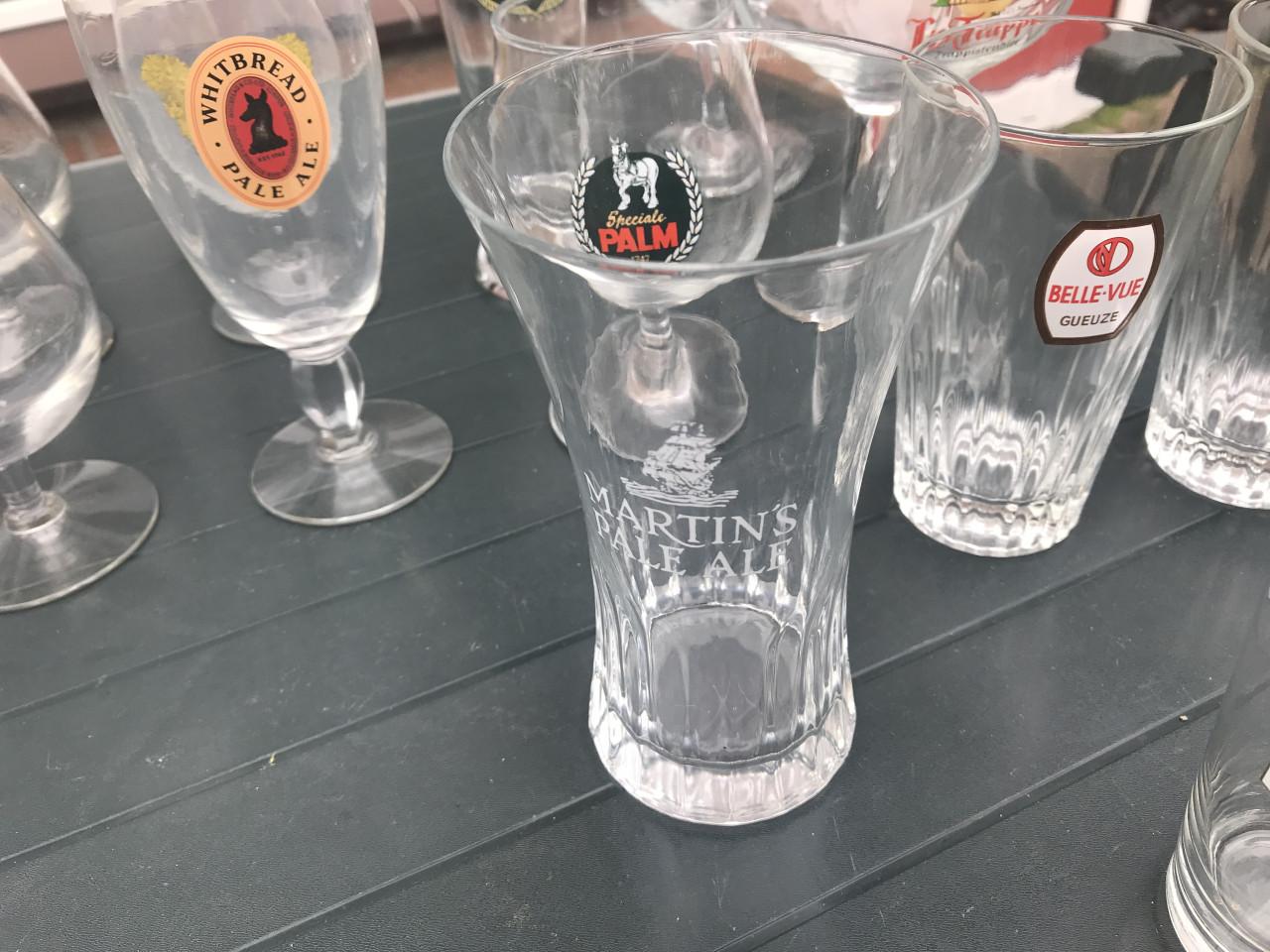 Bier,fris glazen