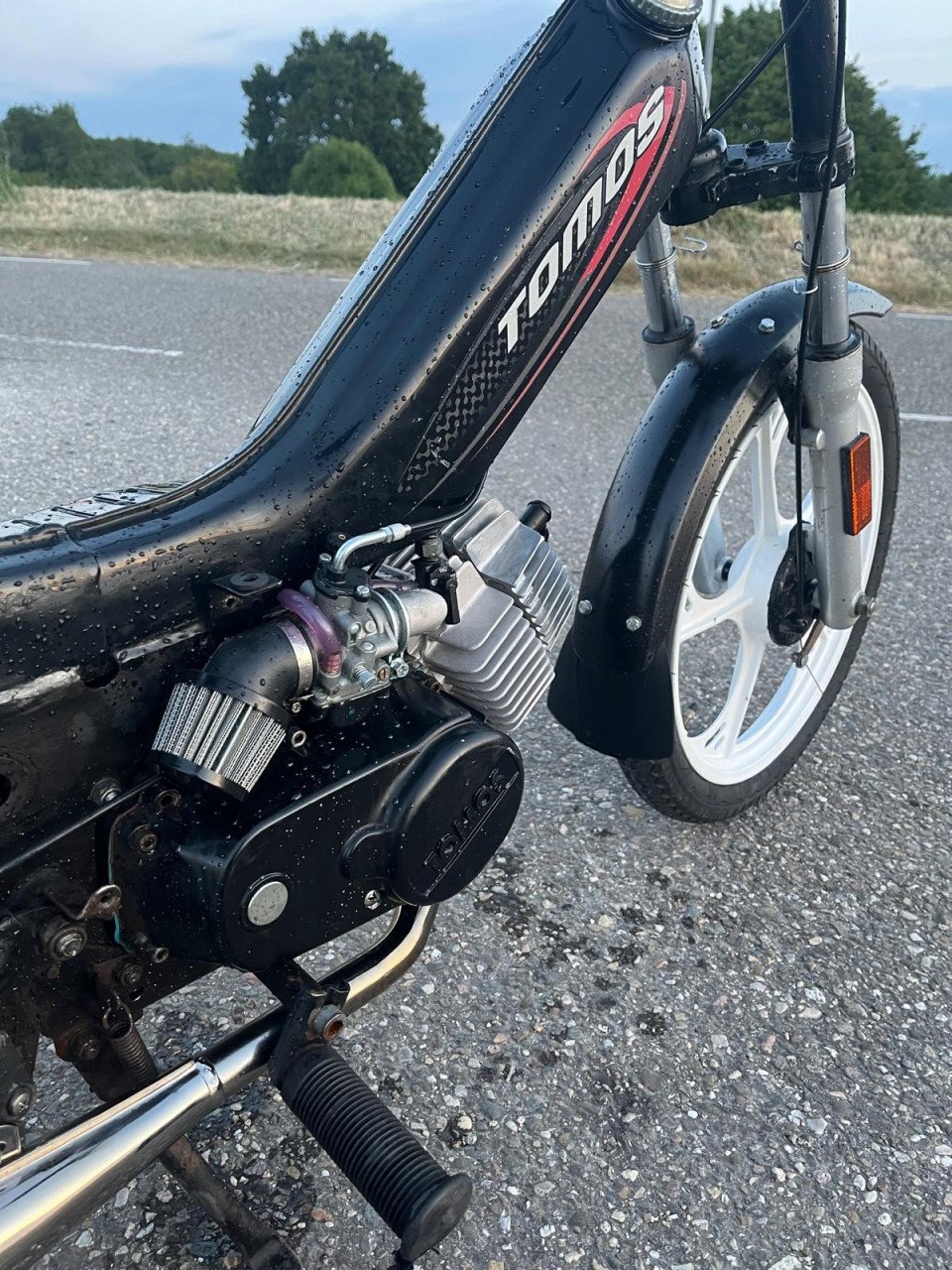 Te koop,  Tomos Standard 65CC blauw kenteken