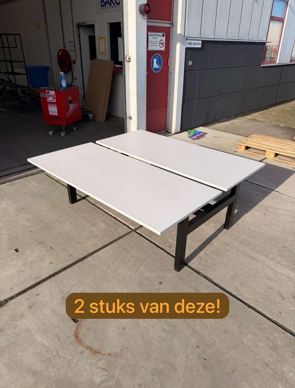 Dubbel Elektrisch Zit Sta Bureau 2 stuks - 170x180cm