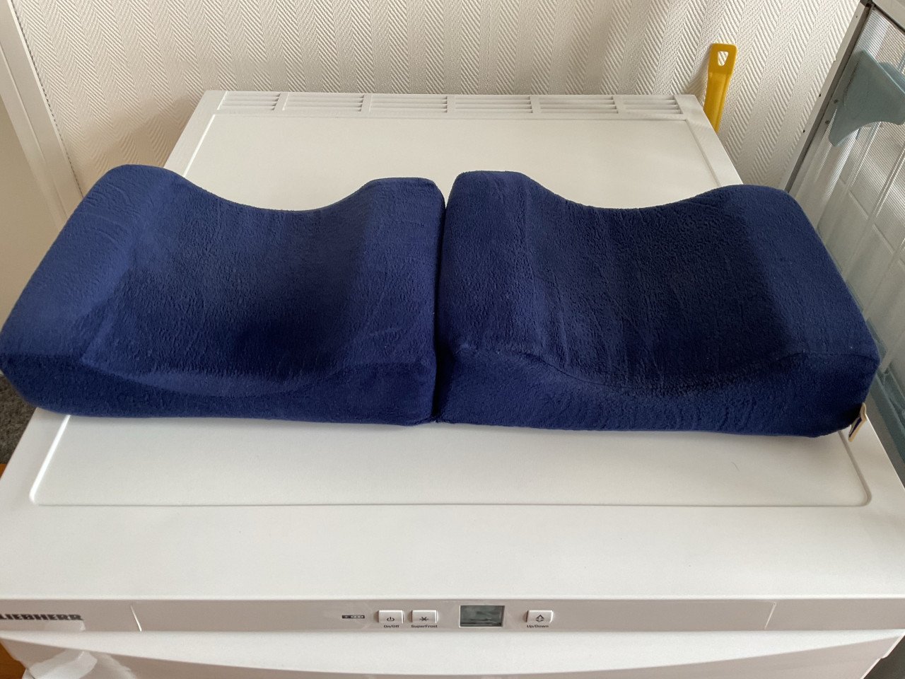 Kniekussen blauw