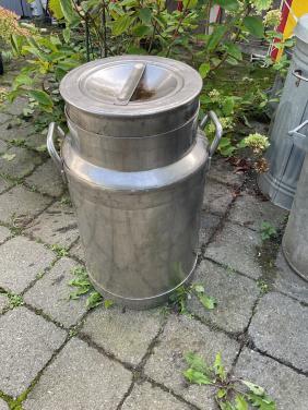 Roestvrijstalen emmer
