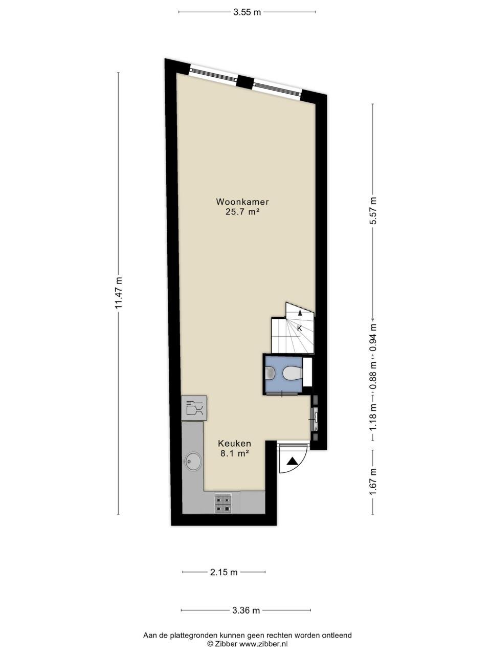 Te huur appartement Hoge Molenstraat 16A Zierikzee