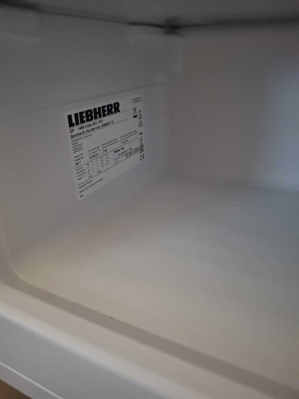 Liebherr GP1486 20 A+++ tafelmodel vriezer