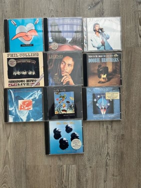 Diverse cd’s popmuziek