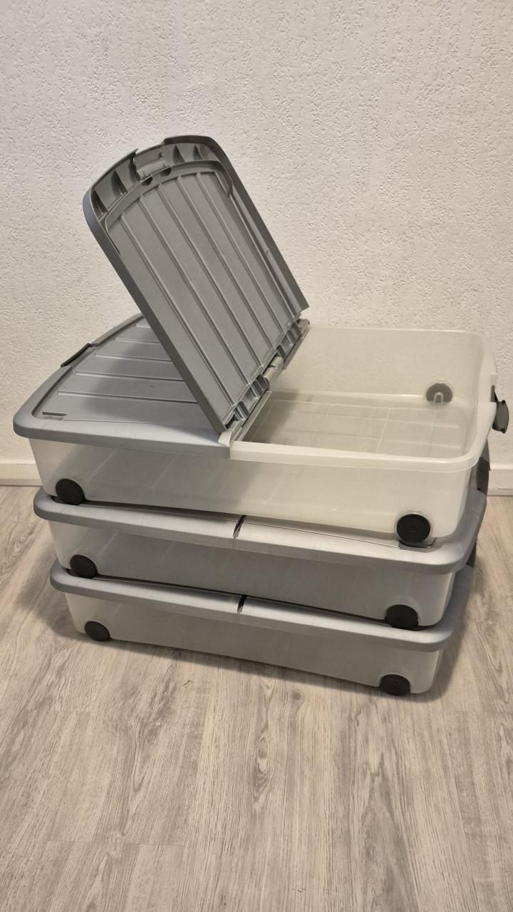 Onder het bed boxen opbergbox 3stuks
