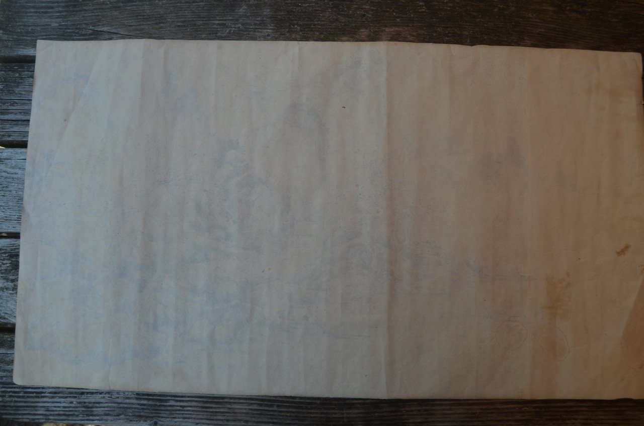 Fraaie Chinese scroll gesigneerd Wang Run