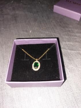 STALEN GOLDPLATED KETTING MET HANGER