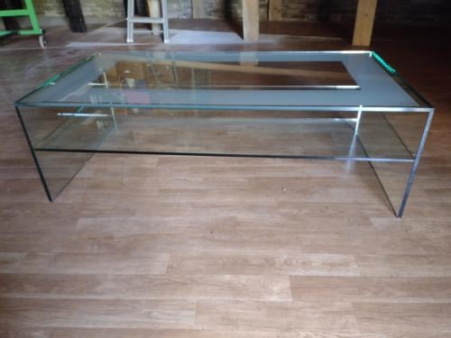 Te koop: Mooie Glazen Salontafel