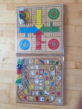 Houten bordspellen