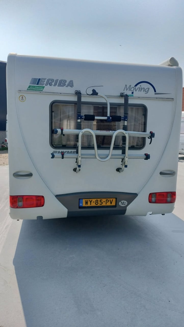 Eriba 545 met voortent en mover