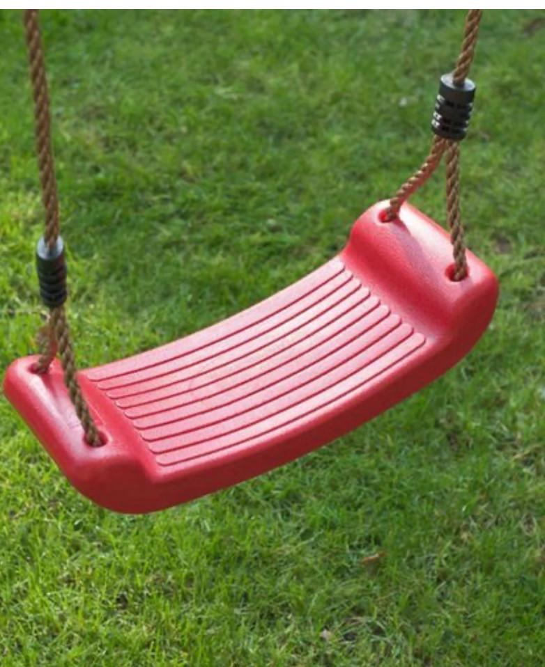 Tuin schommel incl.twee plastic schommels.