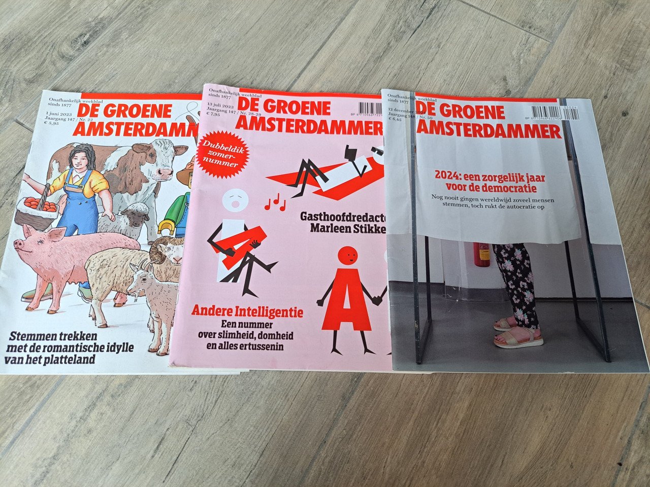 3x De groene Amsterdammer